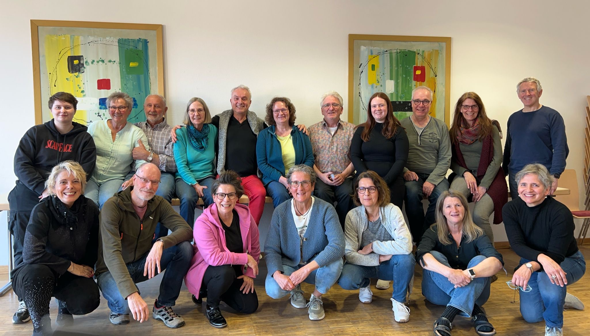 Junger Chor ohne Grenzen in Aktion